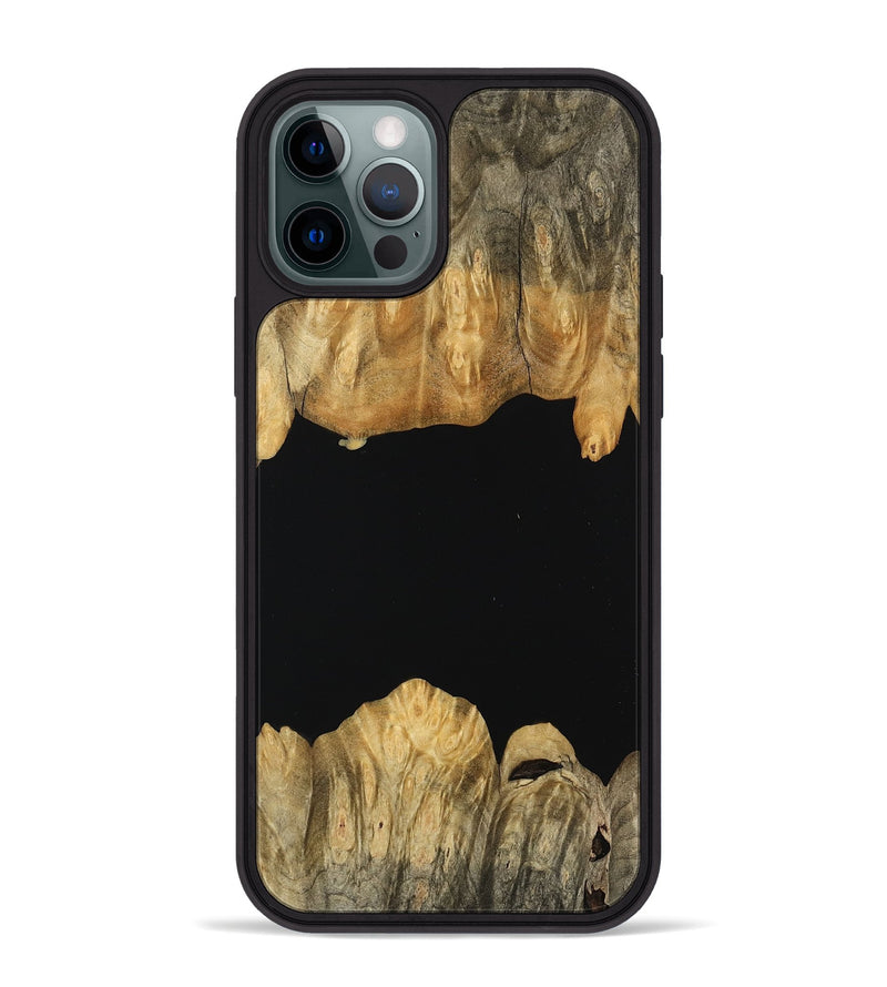 iPhone 12 Pro Max Wood Phone Case - Basia (Wood Burl, 745136)