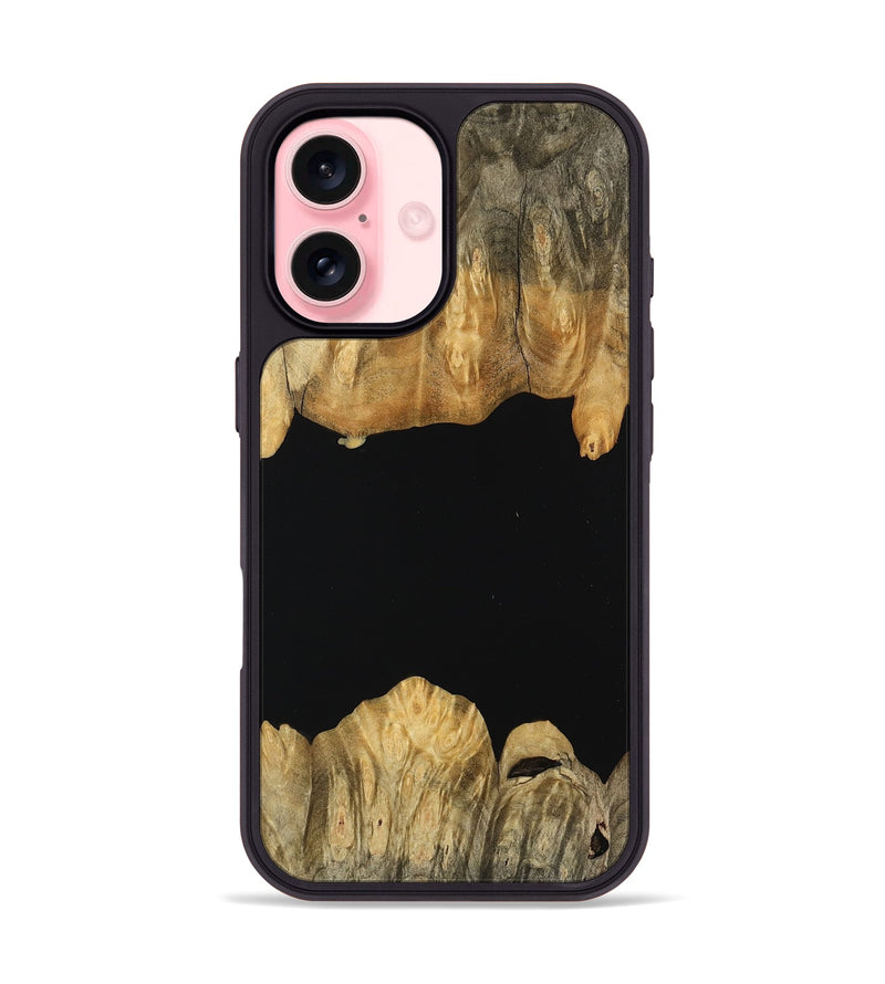 iPhone 16 Wood Phone Case - Basia (Wood Burl, 745136)