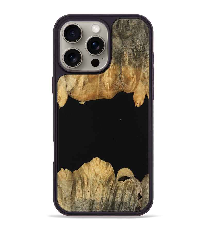 iPhone 16 Pro Max Wood Phone Case - Basia (Wood Burl, 745136)