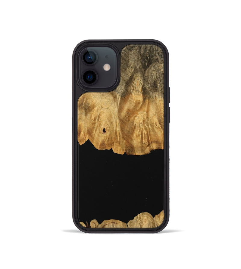 iPhone 12 mini Wood Phone Case - Meta (Wood Burl, 745137)