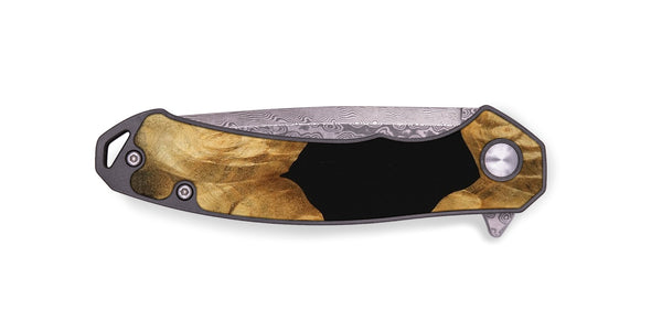 EDC Wood Pocket Knife - Teddie (Wood Burl, 745146)