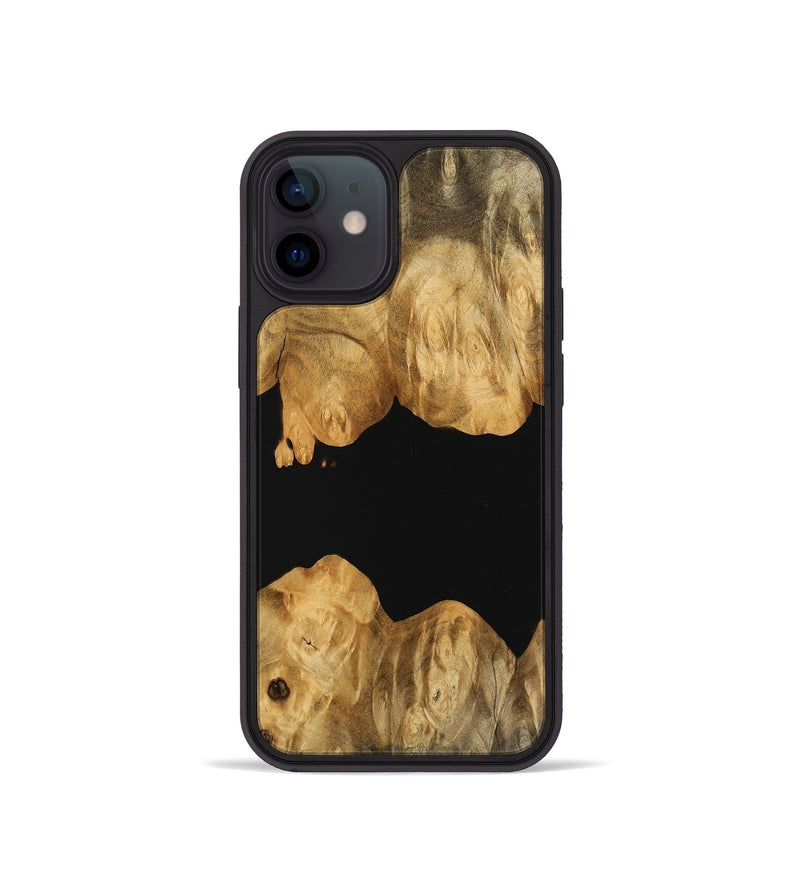 iPhone 12 mini Wood Phone Case - Teddie (Wood Burl, 745146)