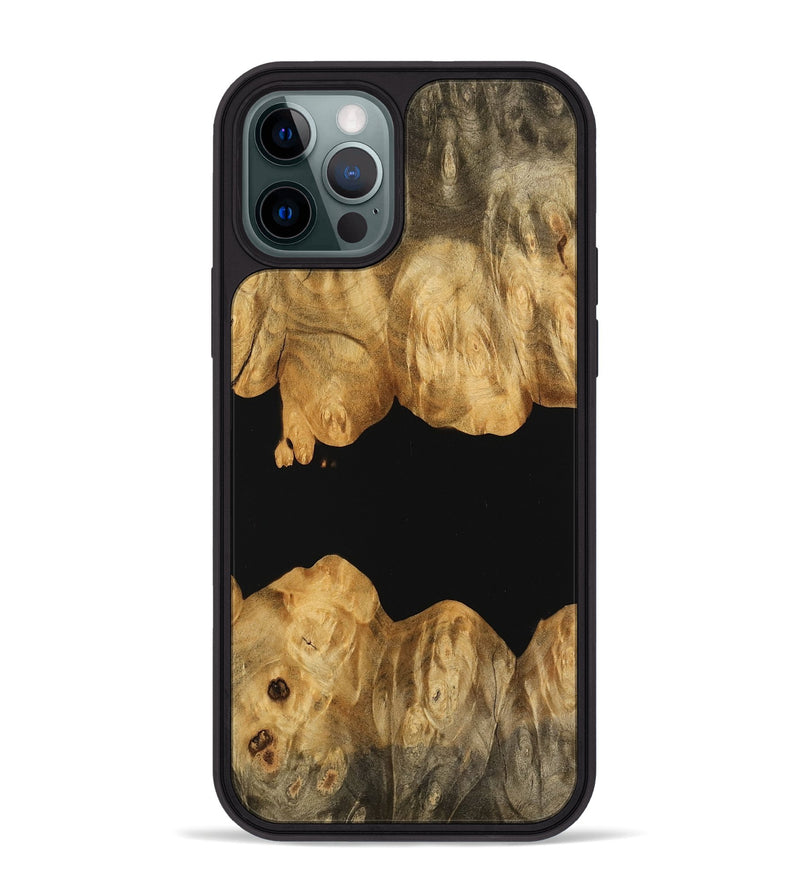 iPhone 12 Pro Max Wood Phone Case - Teddie (Wood Burl, 745146)