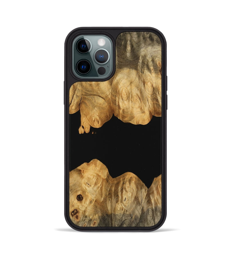 iPhone 12 Pro Wood Phone Case - Teddie (Wood Burl, 745146)