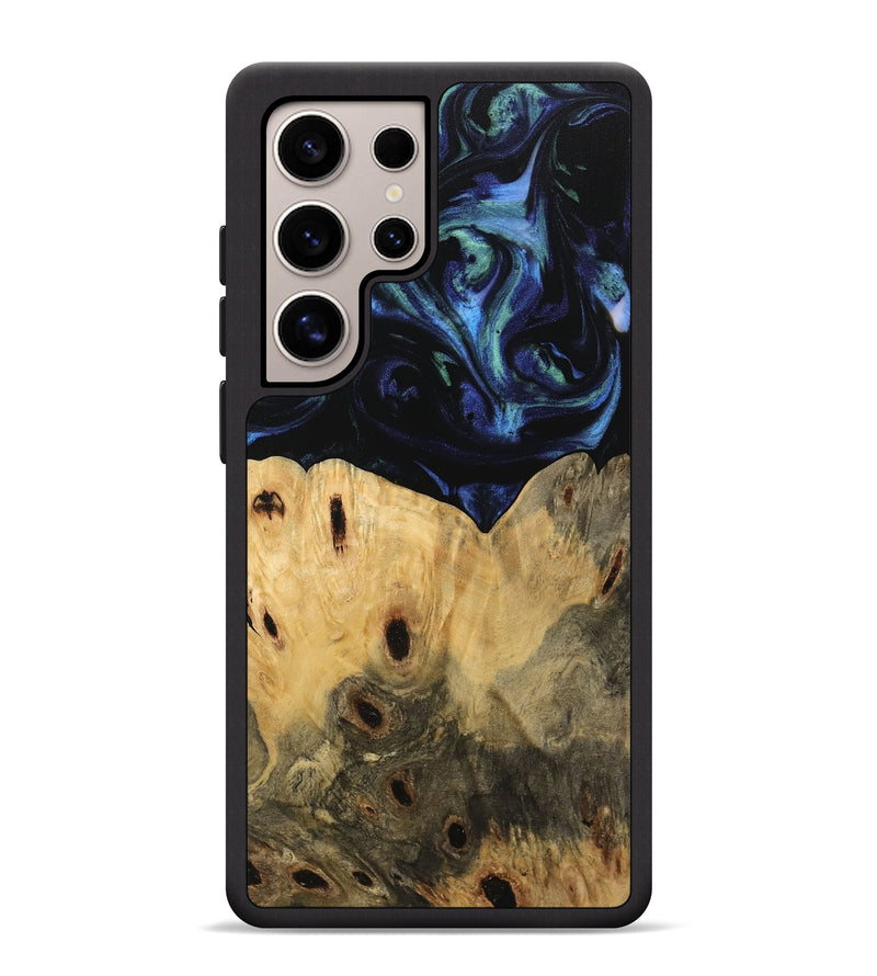 Galaxy S25 Ultra Wood Phone Case - Deny (Blue, 745147)