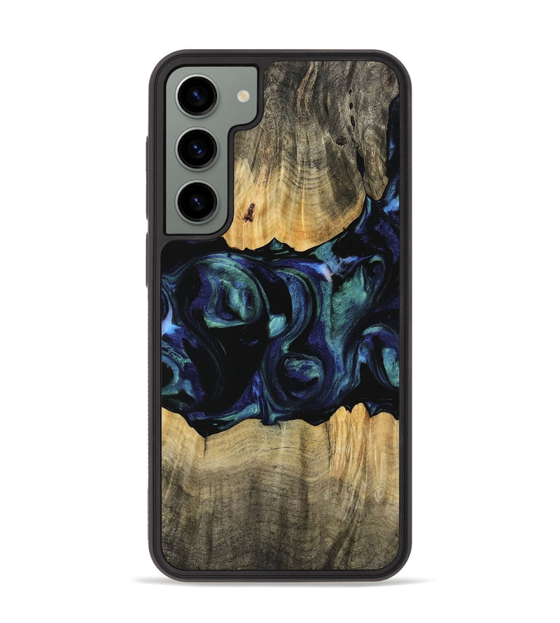 Galaxy S23 Plus Wood Phone Case - Caresa (Blue, 745156)