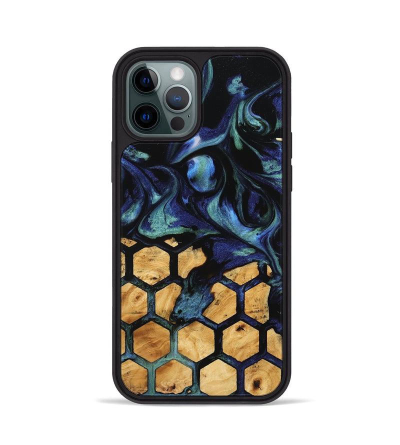 iPhone 12 Pro Wood Phone Case - Arminda (Pattern, 745165)