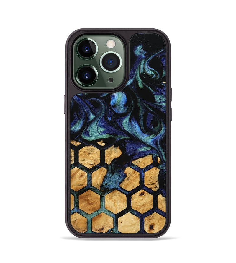 iPhone 13 Pro Wood Phone Case - Arminda (Pattern, 745165)