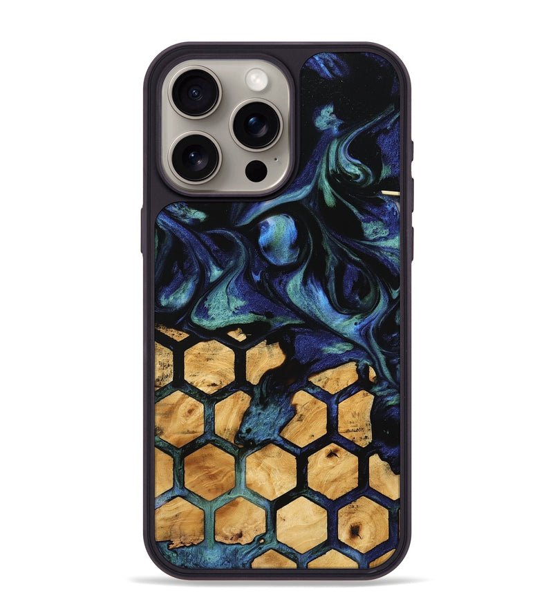 iPhone 15 Pro Max Wood Phone Case - Arminda (Pattern, 745165)