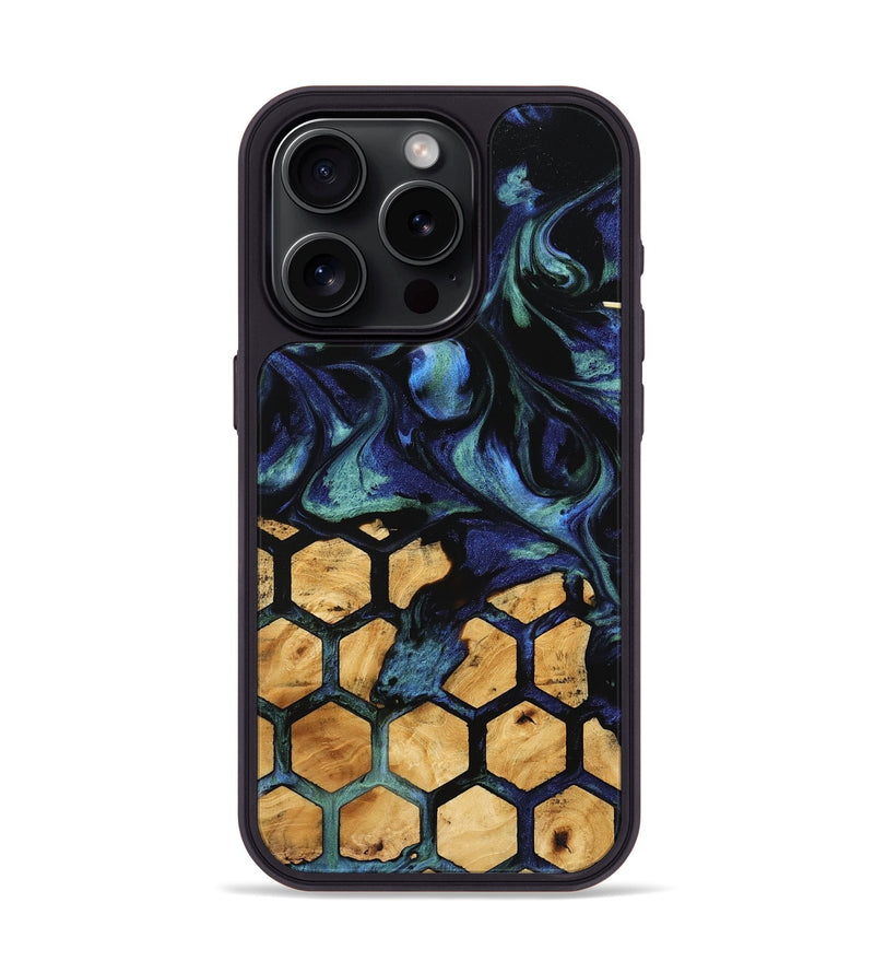 iPhone 15 Pro Wood Phone Case - Arminda (Pattern, 745165)