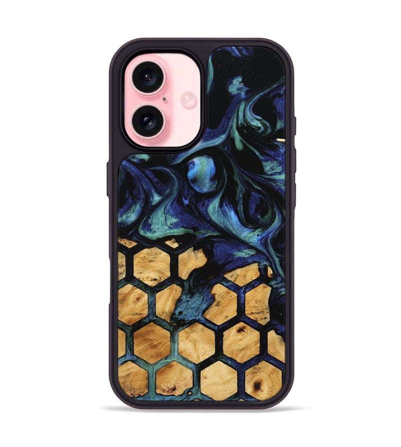 iPhone 16 Wood Phone Case - Arminda (Pattern, 745165)