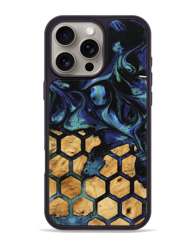 iPhone 16 Pro Max Wood Phone Case - Arminda (Pattern, 745165)