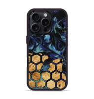 iPhone 16 Pro Wood Phone Case - Arminda (Pattern, 745165)