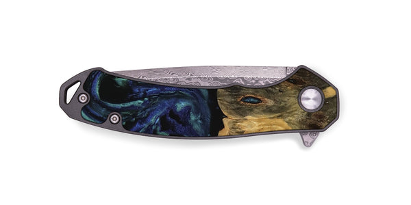 EDC Wood Pocket Knife - Jada (Blue, 745168)