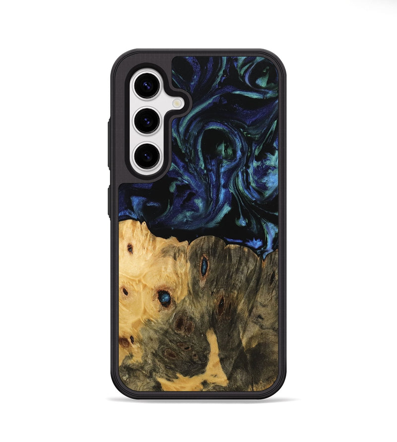 Galaxy S25 Wood Phone Case - Jada (Blue, 745168)