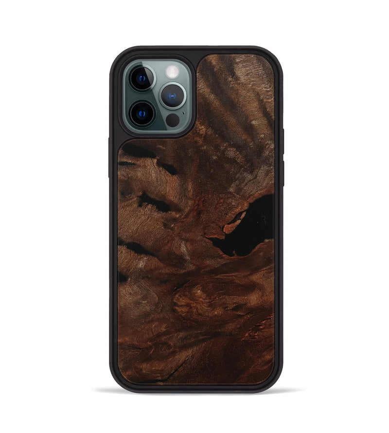 iPhone 12 Pro Wood Phone Case - Faythe (Wood Burl, 745184)