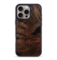 iPhone 16 Pro Max Wood Phone Case - Faythe (Wood Burl, 745184)