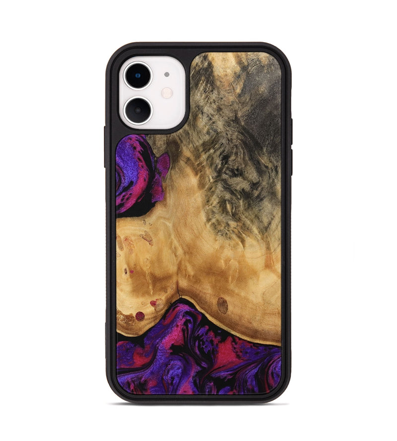 iPhone 11 Wood Phone Case - Dulcie (Purple, 745194)