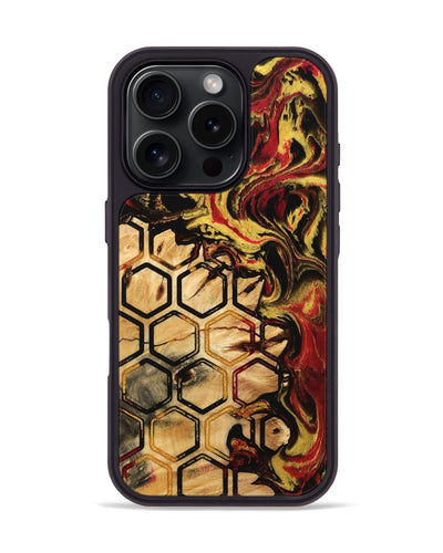 iPhone 16 Pro Wood Phone Case - Aura (Pattern, 745195)