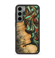 Galaxy S23 Plus Wood Phone Case - Tisha (Green, 745203)