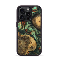 iPhone 15 Pro Wood Phone Case - Aubrie (Green, 745204)