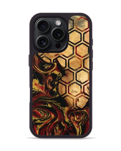 iPhone 16 Pro Wood Phone Case - Jazmyne (Pattern, 745205)