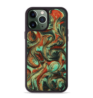 iPhone 13 Pro Max ResinArt Phone Case - Jelene (Green, 745207)