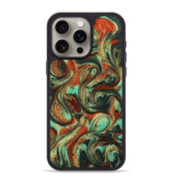 iPhone 15 Pro Max ResinArt Phone Case - Jelene (Green, 745207)