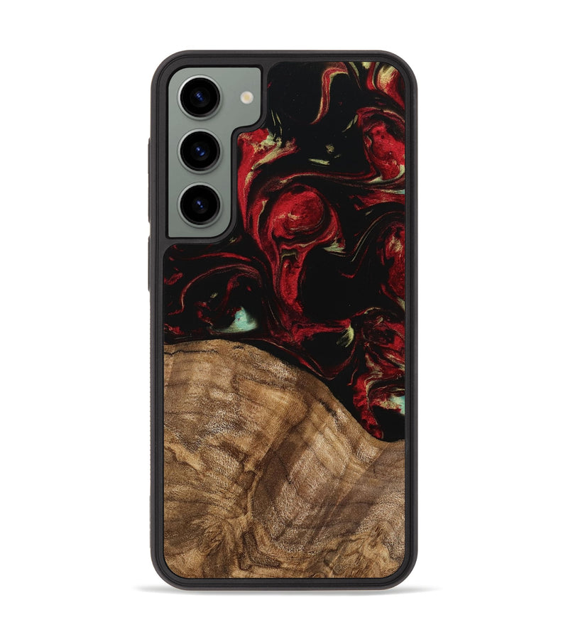 Galaxy S23 Plus Wood Phone Case - Jemal (Red, 745211)