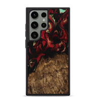 Galaxy S24 Ultra Wood Phone Case - Qiana (Red, 745212)