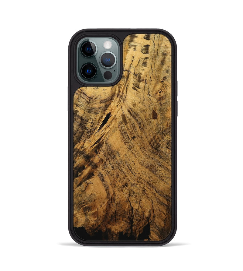 iPhone 12 Pro Wood Phone Case - Kono (Wood Burl, 745213)