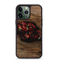 iPhone 13 Pro Max Wood Phone Case - Jared (Red, 745215)