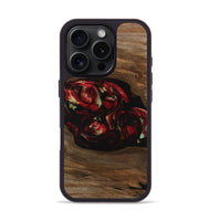 iPhone 16 Pro Wood Phone Case - Jared (Red, 745215)