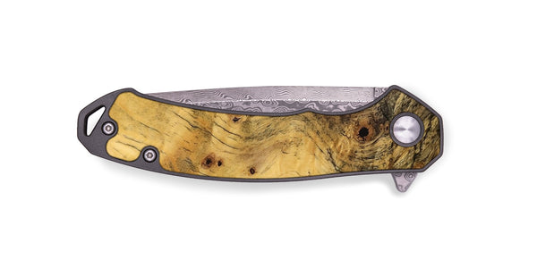 EDC Wood Pocket Knife - Taiwana (Wood Burl, 745222)