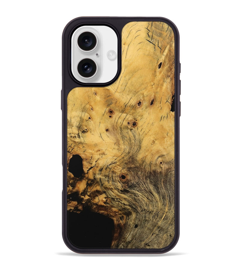 iPhone 16 Plus Wood Phone Case - Taiwana (Wood Burl, 745222)