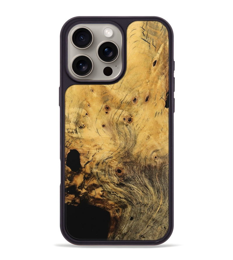 iPhone 16 Pro Max Wood Phone Case - Taiwana (Wood Burl, 745222)