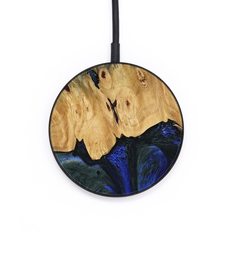 Circle Wood Wireless Charger - Rozanna (Blue, 745224)