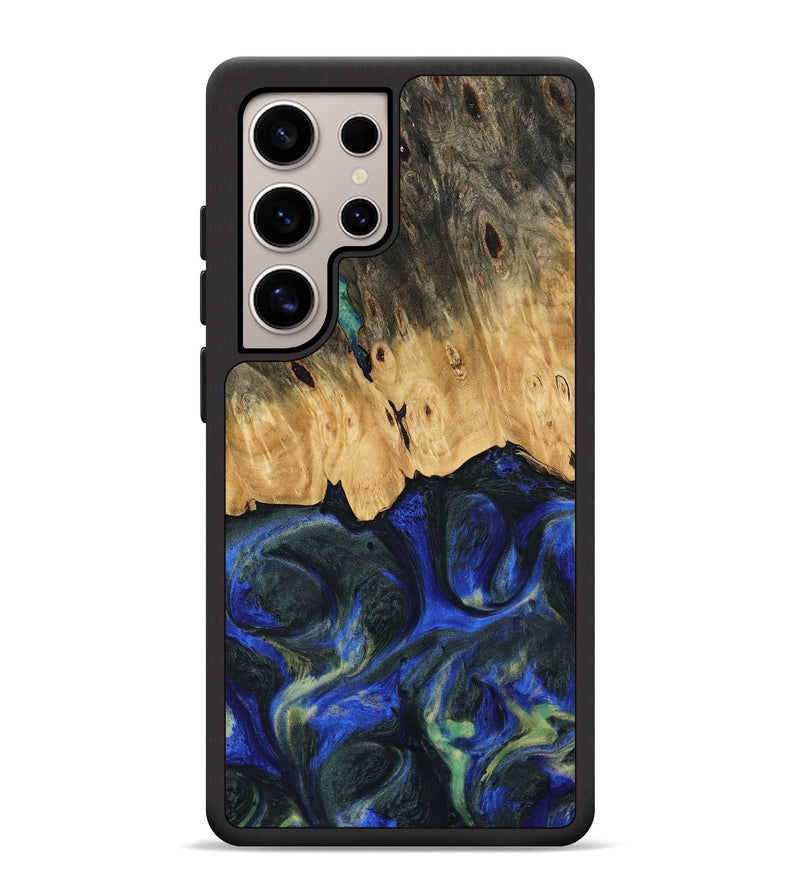 Galaxy S25 Ultra Wood Phone Case - Rozanna (Blue, 745224)