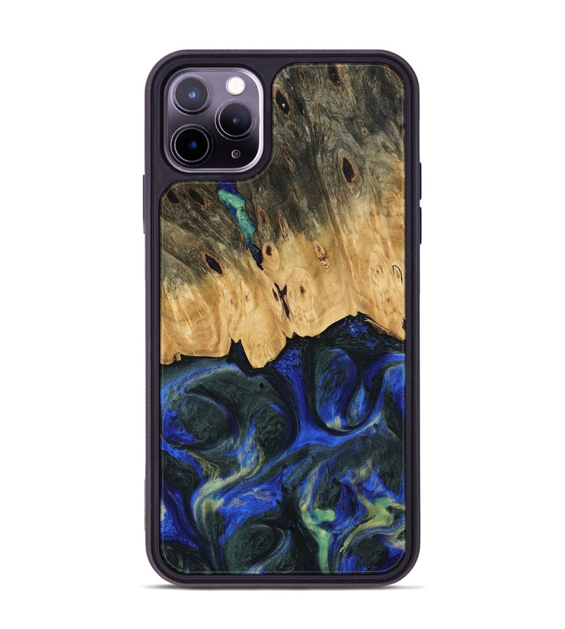 iPhone 11 Pro Max Wood Phone Case - Rozanna (Blue, 745224)