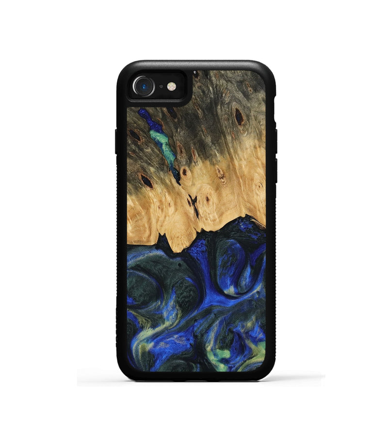 iPhone SE Wood Phone Case - Rozanna (Blue, 745224)