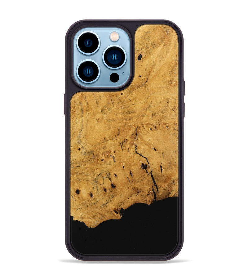 iPhone 14 Pro Max Wood Phone Case - Indiana (Wood Burl, 745227)