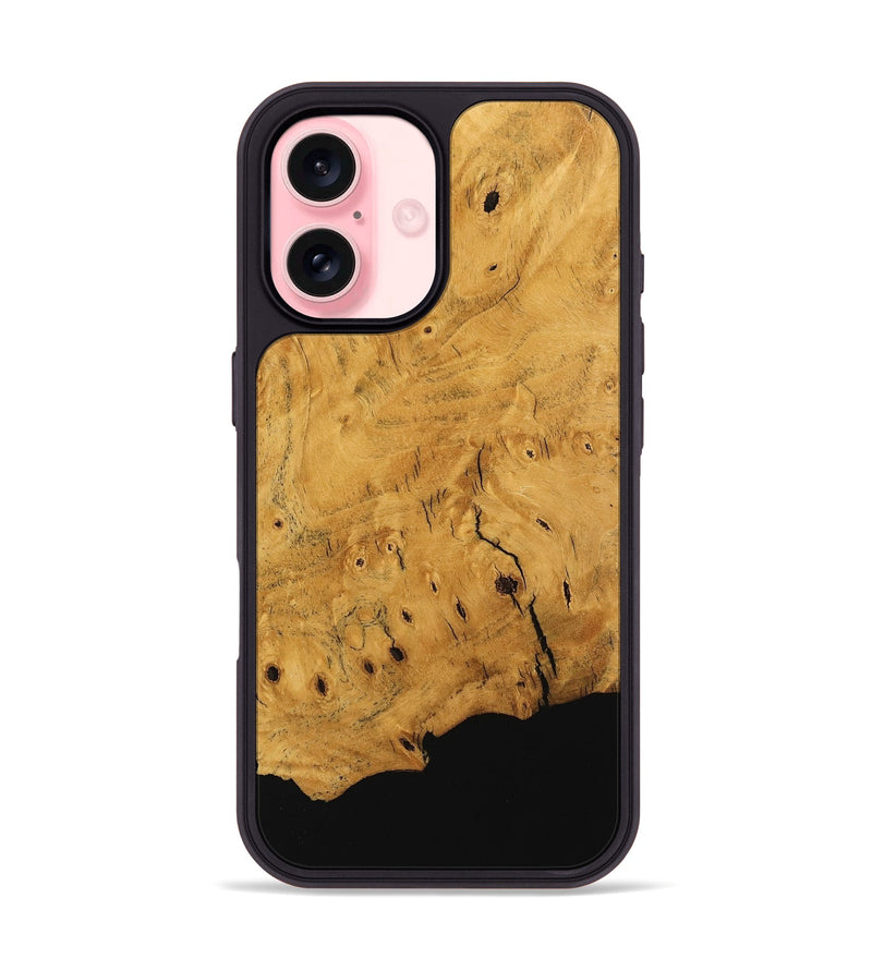 iPhone 16 Wood Phone Case - Indiana (Wood Burl, 745227)