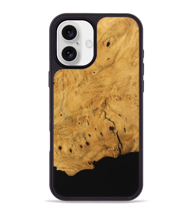 iPhone 16 Plus Wood Phone Case - Indiana (Wood Burl, 745227)