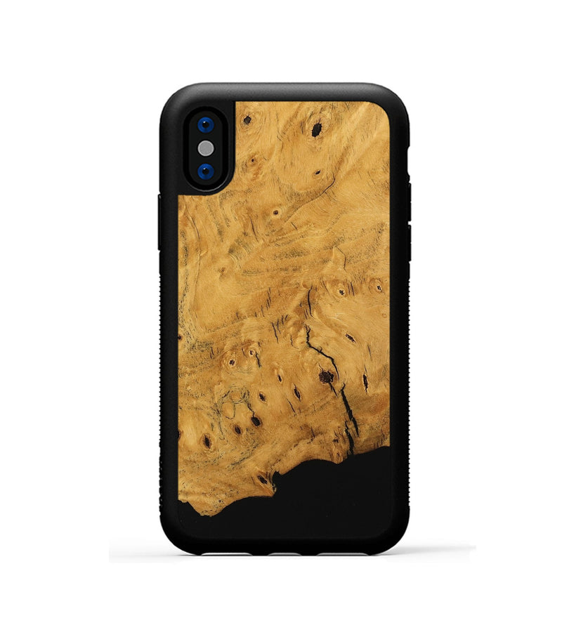 iPhone Xs Wood Phone Case - Indiana (Wood Burl, 745227)