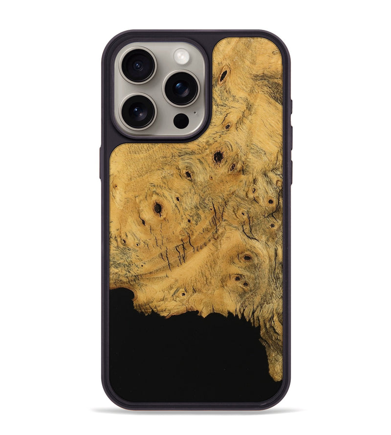 iPhone 15 Pro Max Wood Phone Case - Zilpah (Wood Burl, 745233)