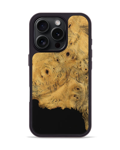 iPhone 16 Pro Wood Phone Case - Zilpah (Wood Burl, 745233)