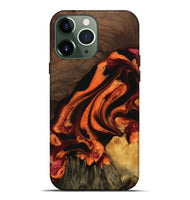 iPhone 13 Pro Max Wood Live Edge Phone Case - Jalisa (Red, 745275)