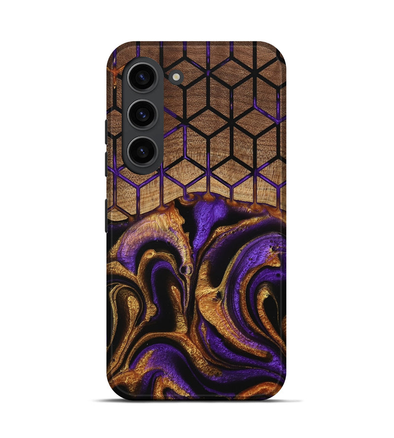 Galaxy S23 Wood Live Edge Phone Case - Elige (Pattern, 745283)