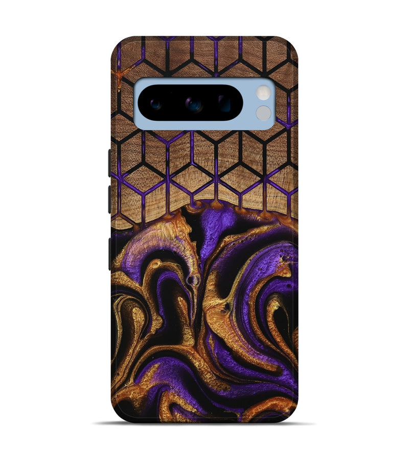 Pixel 8 Pro Wood Live Edge Phone Case - Elige (Pattern, 745283)