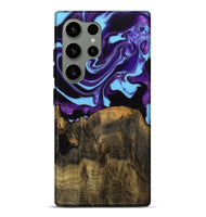 Galaxy S24 Ultra Wood Live Edge Phone Case - Altha (Purple, 745284)